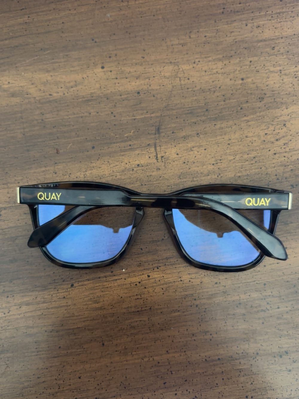 Quay Black Tortoise Blue light glasses